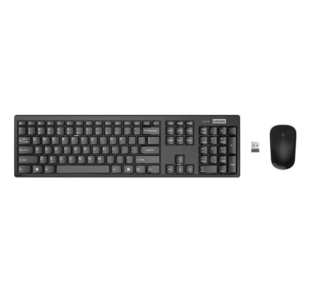 LENOVO 100 USB-A WIRELESS KEYBOARD AND MOUSE